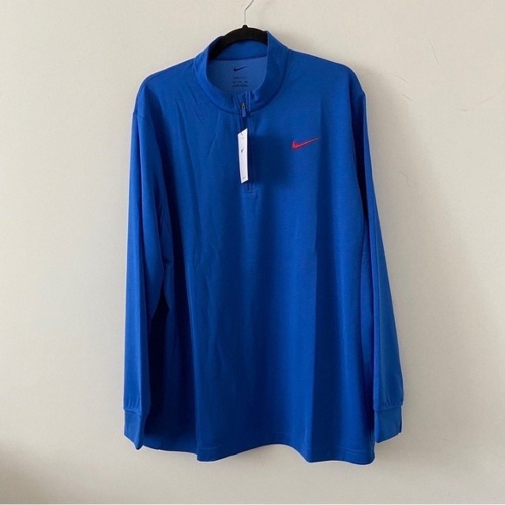 Nike Men's Royal Blue Long Sleeve Tee